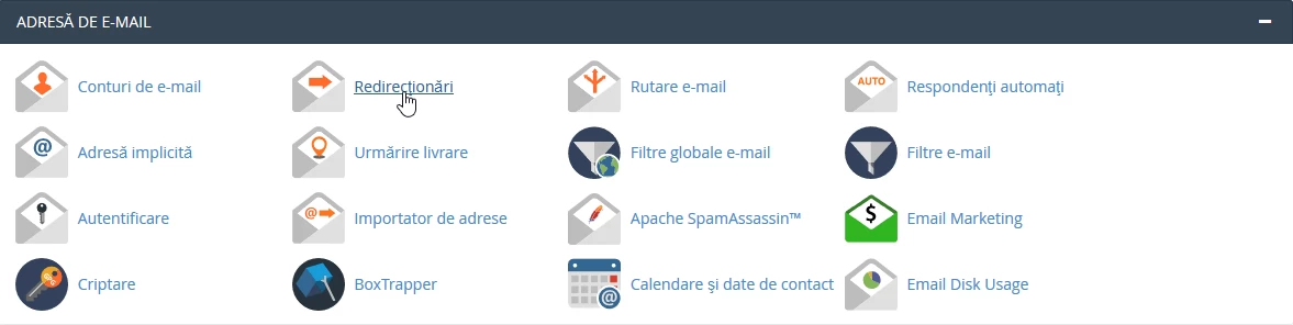 E-Mail-Weiterleitung cPanel
